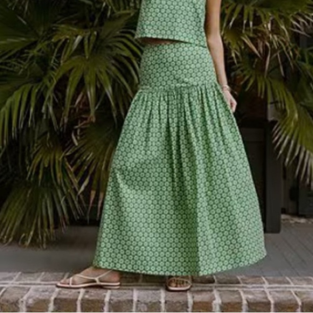 Antonio Melani x Style by Simkins Charlotte Printed Poplin Skirt
